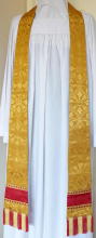 Gold Gothic Stole